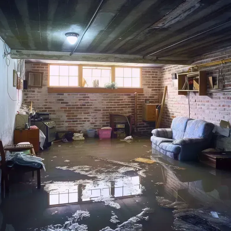 Flooded Basement Cleanup in Sonoma County, CA